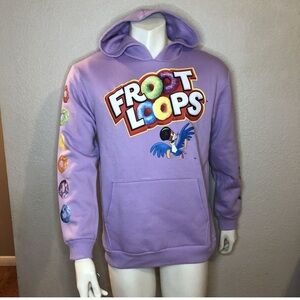 Frootloops hoodie Kellogg’s Froot Loops Toucan Sam mens Hoodie Purple
